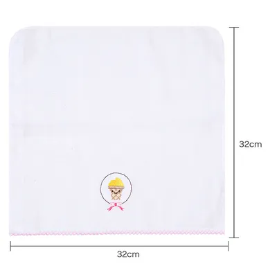 Kit Pano De Boca Bordados Papi Docinhos - 3 Peças