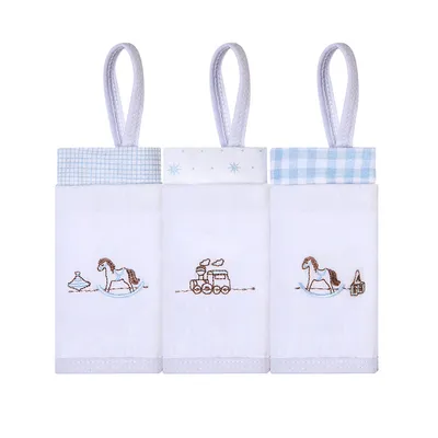 Kit Pano De Boca Bordados Papi Prendedor Cavalo - 3 Peças Kit Pano De Boca Bordados Papi Prendedor Cavalo - 3 Peças