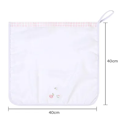 Kit Pano De Boca Bordados Papi Prendedor Flor - 3 Peças