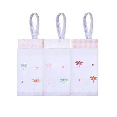 Kit Pano De Boca Bordados Papi Prendedor Libélula - 3 Peças Kit Pano De Boca Bordados Papi Prendedor Libélula - 3 Peças