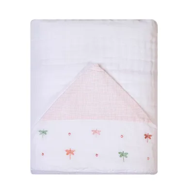 Toalha Com Capuz Bordados Papi Soft Libélula