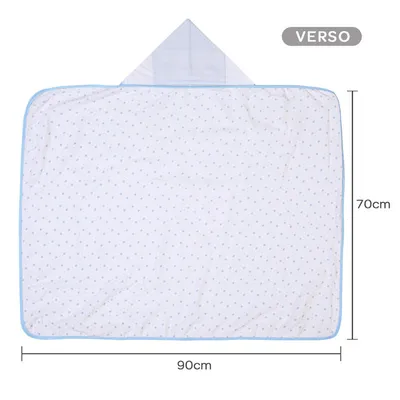 Toalha Com Capuz Bordados Papi Felpuda Cavalinho