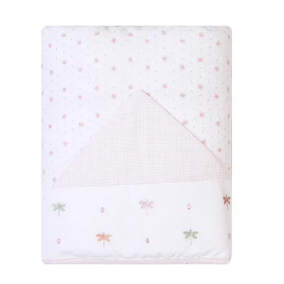 Toalha Com Capuz Bordados Papi Felpuda Libélula