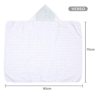 Toalha Com Capuz Bordados Papi Felpuda Fundo Do Mar