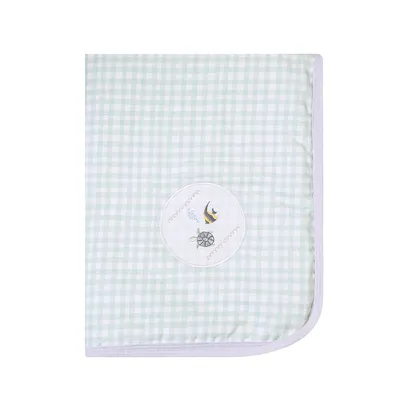 Manta Bordados Papi Flanelada Dupla Face Fundo Do Mar Manta Bordados Papi Flanelada Dupla Face Fundo Do Mar