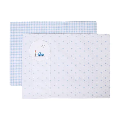 Kit De Fronha Bordados Papi Carro - 2 Peças