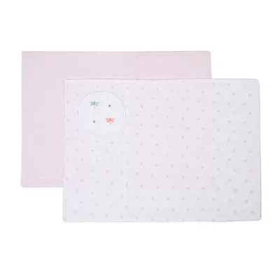 Kit De Fronha Bordados Papi Libélula - 2 Peças Kit De Fronha Bordados Papi Libélula - 2 Peças