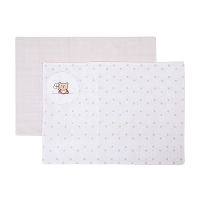 Kit De Fronha Bordados Papi Ted Balão - 2 Peças Kit De Fronha Bordados Papi Ted Balão - 2 Peças