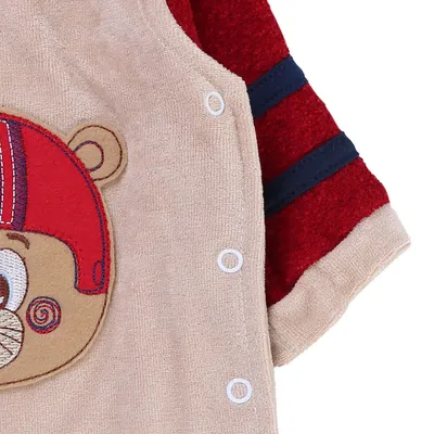 Macacão Longo Bebê Presente De Anjo Plush Castor