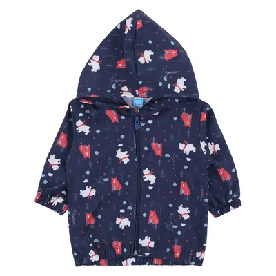 Jaqueta Bebê Din Don Corta Vento Elástico Sublimado