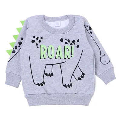 Conjunto Bebê Baby Gijo Moletom Estampa Dino Roar