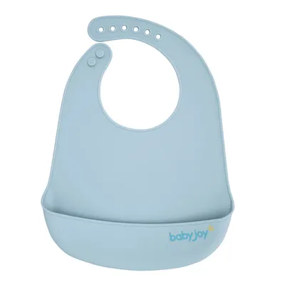 Babador Baby Joy Silicone Pega Migalhas Babador Baby Joy Silicone Pega Migalhas