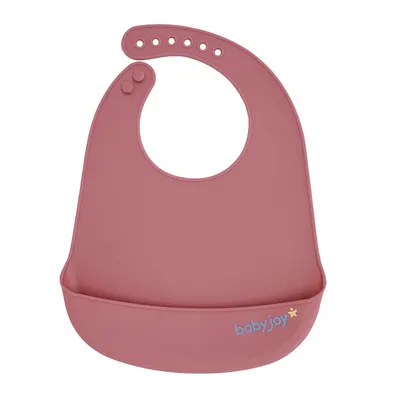 Babador Baby Joy Silicone Pega Migalhas Babador Baby Joy Silicone Pega Migalhas