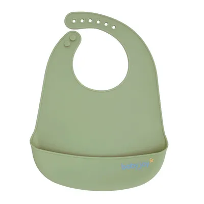Babador Baby Joy Silicone Pega Migalhas Babador Baby Joy Silicone Pega Migalhas