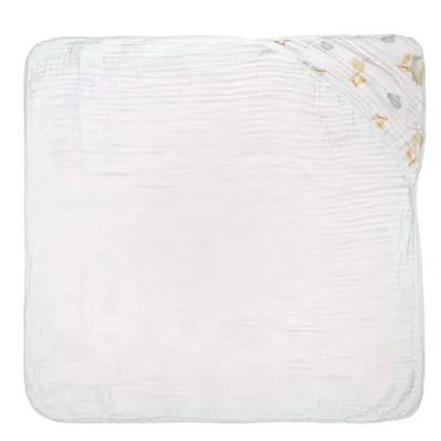 Toalha Com Capuz Baby Joy Soft Mais Estampada Cegonha