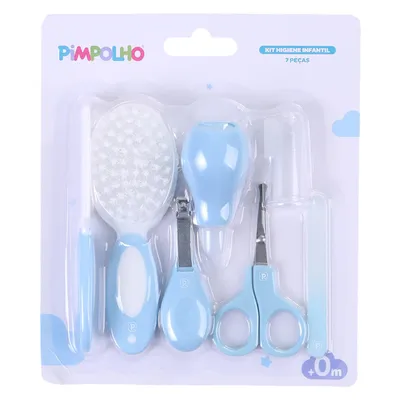 Kit Higiene Pimpolho Para Bebês - 7 Peças Kit Higiene Pimpolho Para Bebês - 7 Peças