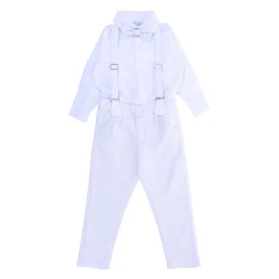 Conjunto Infantil Gijo Kids Com Gravata E Suspensório Conjunto Infantil Gijo Kids Com Gravata E Suspensório