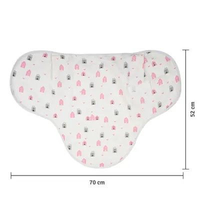 Cueiro Papi Swaddle Estampa Casinha