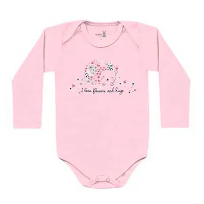 Kit Body Kiko Baby Manga Longa 03 Peças Suedine Estampado Kit Body Kiko Baby Manga Longa 03 Peças Suedine Estampado