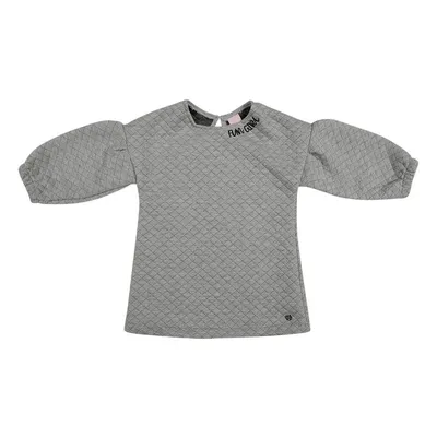 Vestido Infantil Color Mini Matelassê Manga Longa Vestido Infantil Color Mini Matelassê Manga Longa