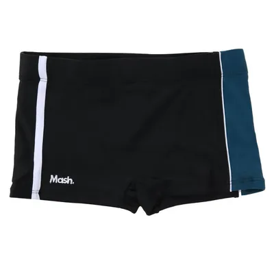 Sunga Mash Infantil Boxer Com Recorte e Friso Lateral