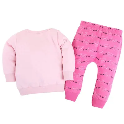 Conjunto DinDon Blusa Moletom + Calça Estampada