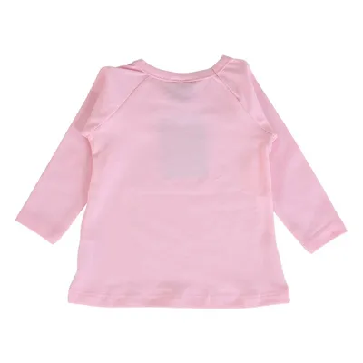 Blusa Manga Longa Kiko E Kika Estampa Fun Com Babados
