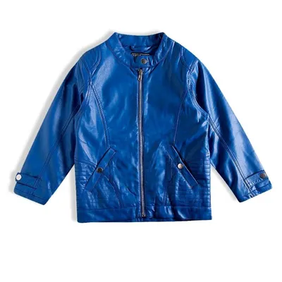 Jaqueta Infantil Tip Top Corino Com Zíper Jaqueta Infantil Tip Top Corino Com Zíper