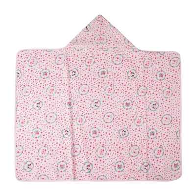 Toalha Felpuda Papi Karinho Capuz Estampa Amiguinhos Toalha Felpuda Papi Karinho Capuz Estampa Amiguinhos