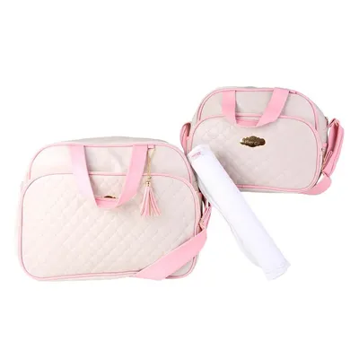 Kit Bolsa e Frasqueira Mappyng Bolsa Perola Kit Bolsa e Frasqueira Mappyng Bolsa Perola