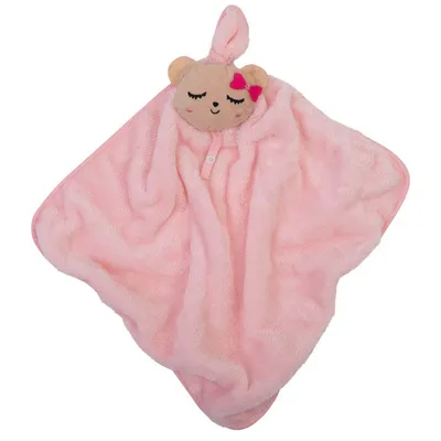 Naninha Microfibra Baby Joy Lisa Rosa Naninha Microfibra Baby Joy Lisa Rosa