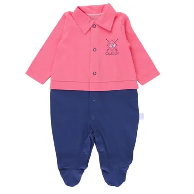 Macacão Longo Le Bhua Bordado Brasão Com Pé