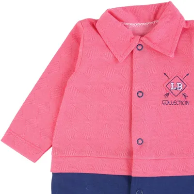 Macacão Longo Le Bhua Bordado Brasão Com Pé