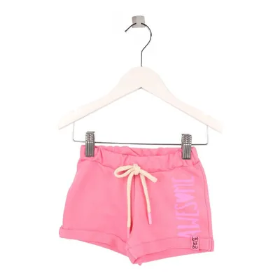 Shorts Moletom Infantil Kookabu Detalhe Barra Virada Shorts Moletom Infantil Kookabu Detalhe Barra Virada
