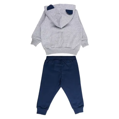 Conjunto Moletom Bebê Din Don Blusão Dog Com Zíper + Calça