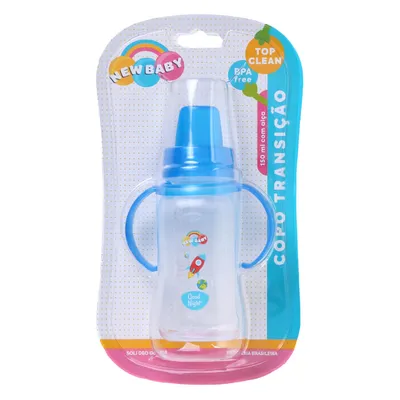 Copo Transição New Baby Top Clean Com Alça 150ml