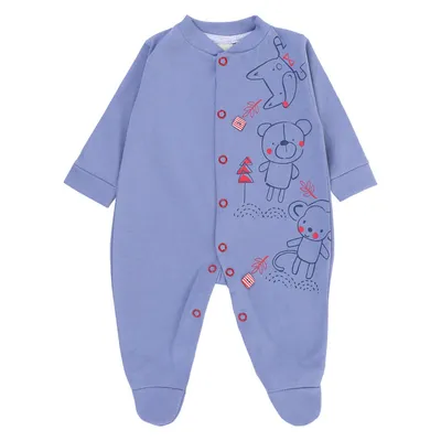 Macacão Longo Smoby Baby Estampa Bichinhos