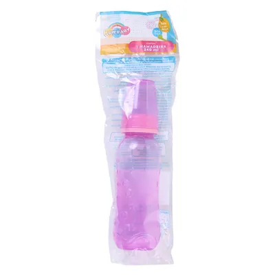 Mamadeira New Baby Super Higiênica Relevo 240ml Mamadeira New Baby Super Higiênica Relevo 240ml