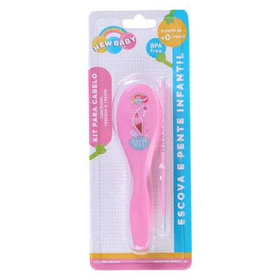 Kit Pente E Escova New Baby Decorado Kit Pente E Escova New Baby Decorado