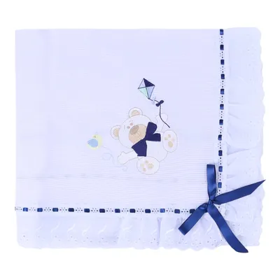 Manta Piquezinho Alexandra Bordado Inglês Manta Piquezinho Alexandra Bordado Inglês