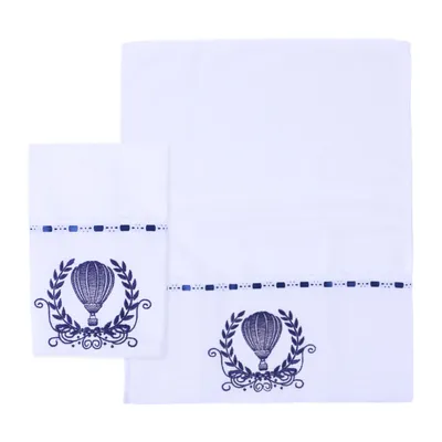 Jogo Toalhinha De Boca Bordados Alexandra - 2 Peças