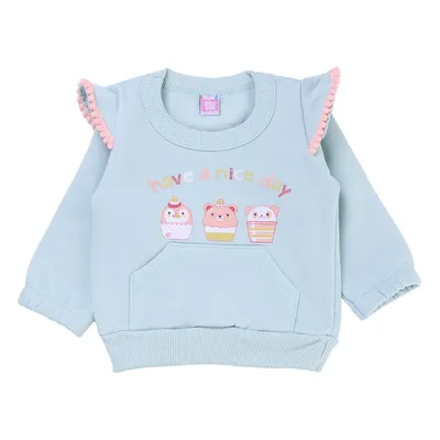 Conjunto Bebê Din Don Moletom Estampa Com Glitter Conjunto Bebê Din Don Moletom Estampa Com Glitter