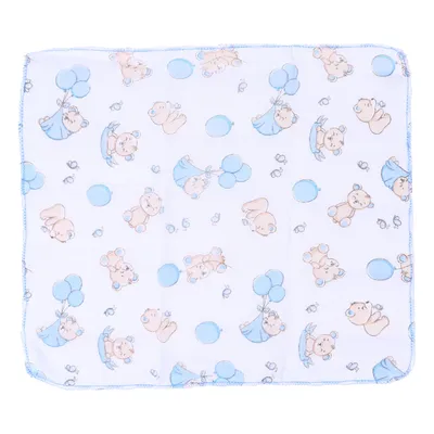 Pano De Boca Incomfral Bambi 03 Peças Estampa Urso Balão Pano De Boca Incomfral Bambi 03 Peças Estampa Urso Balão