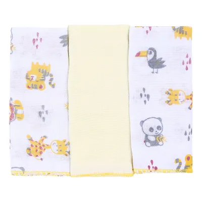 Pano De Boca Incomfral Bercinho Aplicação Safari - 03 Peças