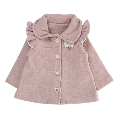 Conjunto Bebê Kiki Casaco Babado No Ombro Conjunto Bebê Kiki Casaco Babado No Ombro