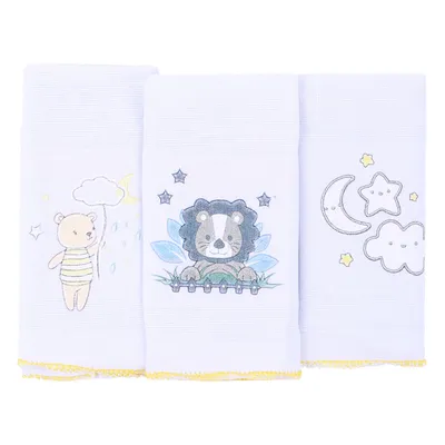 Kit Pano De Boca Incomfral Pinte E Borde Com Puff - 03 Peças Kit Pano De Boca Incomfral Pinte E Borde Com Puff - 03 Peças