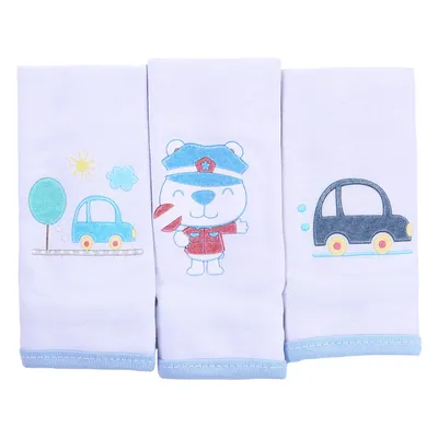 Kit Pano De Boca Incomfral Com Aplicação De Puff - 03 Peças Kit Pano De Boca Incomfral Com Aplicação De Puff - 03 Peças