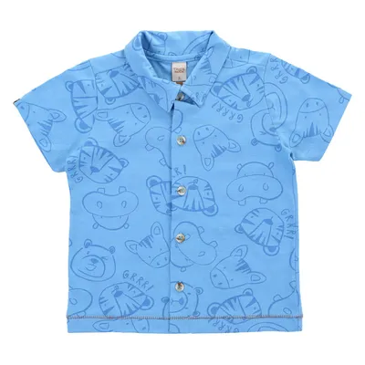 Camisa Infantil Trick Nick Estampa Bichos Camisa Infantil Trick Nick Estampa Bichos