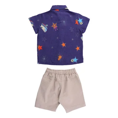 Conjunto Bebê Kookabu Estampa Space