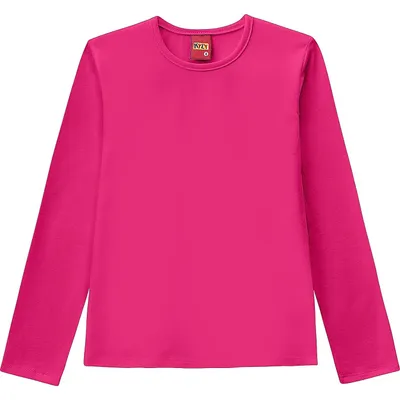 Blusa Manga Longa Bebê Kyly Básica Blusa Manga Longa Bebê Kyly Básica